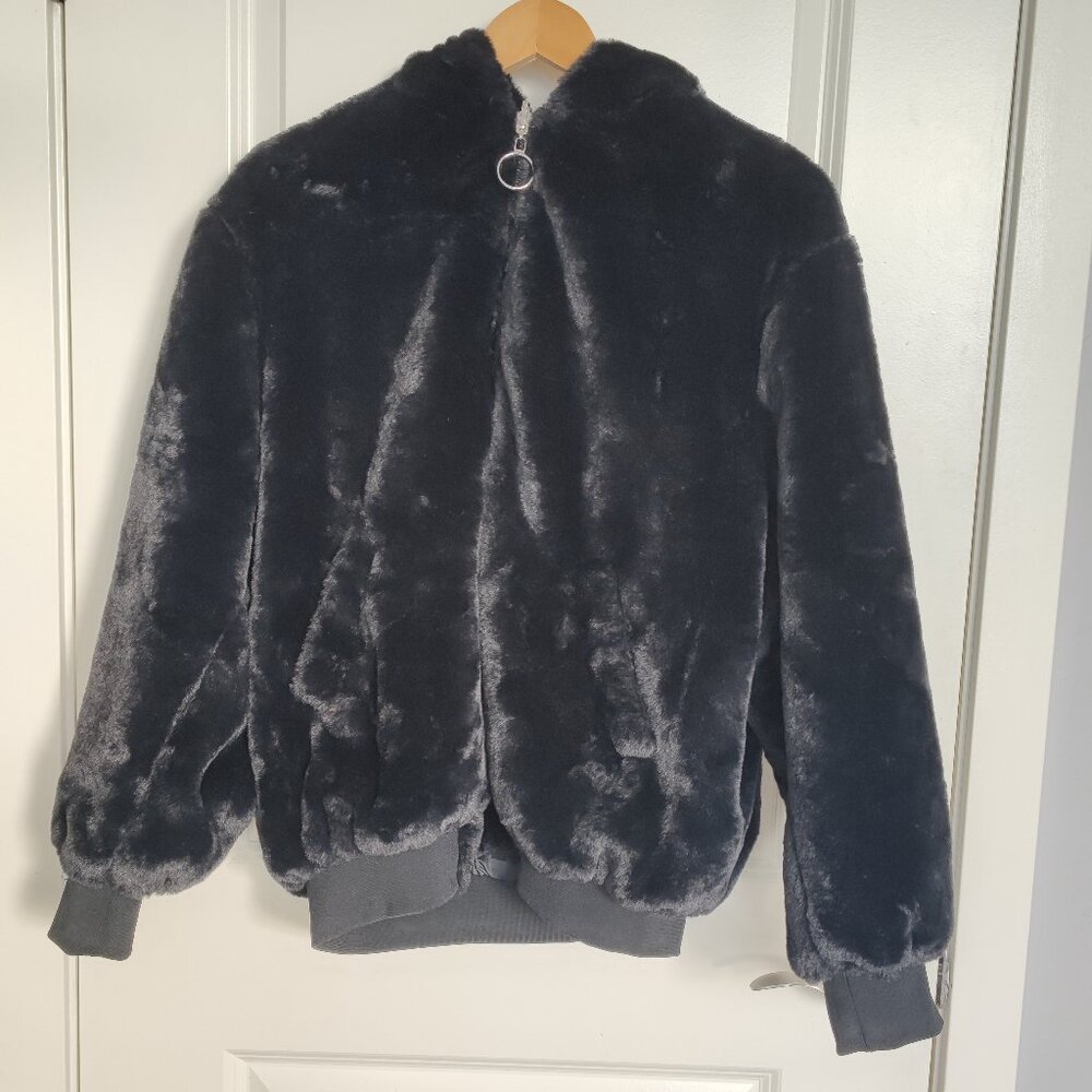 Garage Faux Fur Reversible Jacket